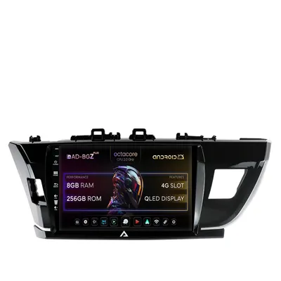 Navigatie Toyota Corolla (2012-2016), Android, Z-Octacore 8GB RAM + 256GB ROM, 10.1 Inch - AD-BGZ10008+AD-BGRKIT076