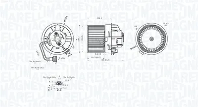 Ventilator habitaclu potrivit RENAULT CLIO IV 0.9-1.6 11.12