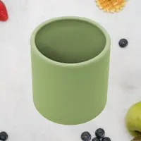 Pahar din silicon AppeKids Raw Green