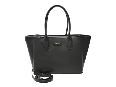 Geanta EPICA neagra, 30011, din piele ecologica