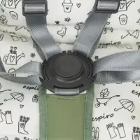 Scaun de masa pentru copii Espiro Penne Gri compact si confortabil, tavita detasabila, spatar reglabil pe 3 pozitii si inaltimea pe 5 pozitii