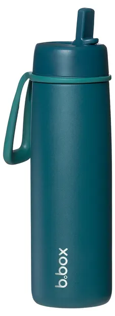 Sticlă termică b.box Flip Top - Sea Glass, 690 ml