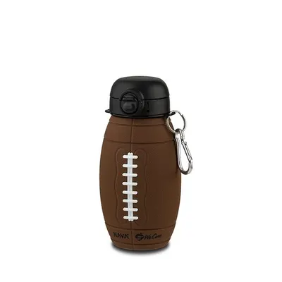 Sticla de apa din silicon Nava We care minge rugby 700 ml