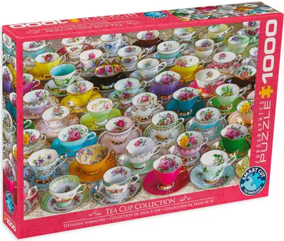 Puzzle Eurographics din 1000 de piese - Colectie de cescute pentru ceai