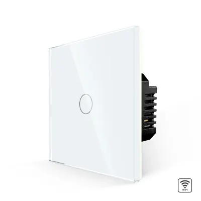 Intrerupator Simplu Wi-Fi cu Touch din Sticla LUXION