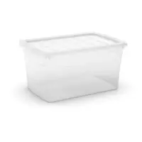 Cutie de depozitare din plastic cu capac 58,5x39x30 cm Omnibox L – KIS