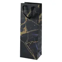 Sacosa Cadou pentru bautura 1 buc 12x36 cm Diferite culori