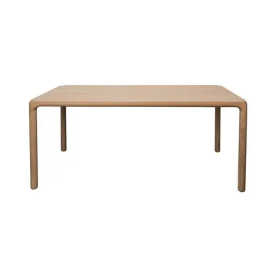 Masă de dining cu aspect de lemn de frasin 90x220 cm Storm – Zuiver