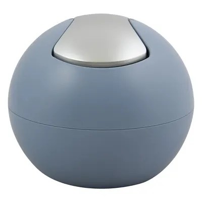 Coș de gunoi albastru deschis din plastic 1 l Bowl Matt – Spirella