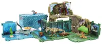 Set de joacă Jurassic World -Mini cușcă de dinozauri, sortiment, 14 bucăți