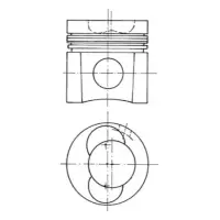 Piston Kolbenschmidt 94412600