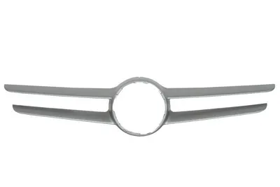 Element grila fata potrivit MERCEDES C (A205), C (C205), C T-MODEL (S205), C (W205) dupa 2013 - (plastic, argintiu)
