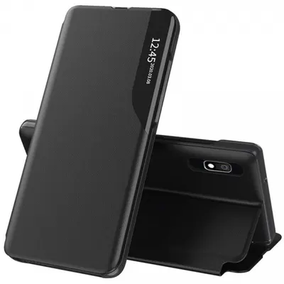 Husa pentru Samsung Galaxy A10 A105 / M10 M105, Techsuit, eFold, Neagra