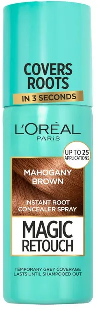 L'Oréal Magic Retouch Spray de păr, 6 Mahogany Brown, 75 ml
