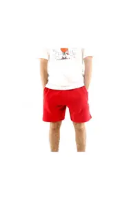 Pantaloni sport barbati - ESSENTIAL SHORT BETSCA - rosu - material usor