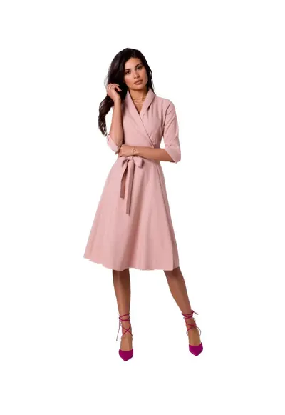 Rochie de seara pentru femei Ibliramur B255 roz - Roz