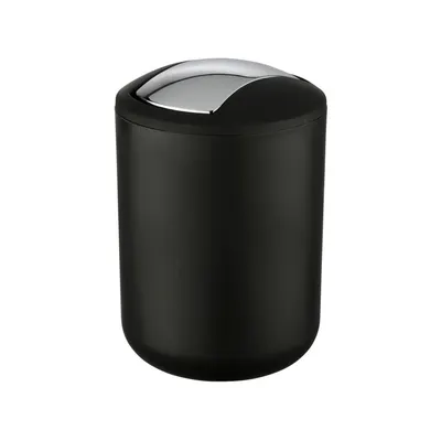 Coș de gunoi Wenko Brasil S, înălțime 21 cm, negru