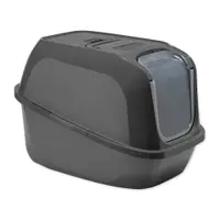Litieră pentru pisici gri 49x66 cm Moderna Mega Deluxe – Plaček Pet Products