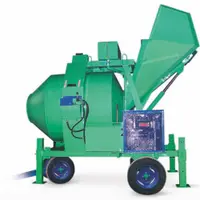 Betoniera cu automatizare BIR 1250DECV,Diesel 19 kW 1250 l 24 m³/h pornire electrica, vibrator bena