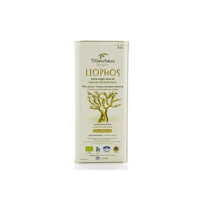 Ulei de masline extravirgin liophos bio 5l Stamatakos Olivegrove
