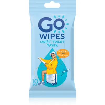 GoWipes Comfort hârtie igienică umedă 10 buc