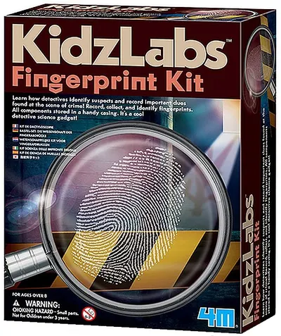 Kitul creativ 4M KidzLabs - Amprente digitale