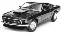 Mașină din metal Welly - Ford Mustang Boss 429, 1:24, negru
