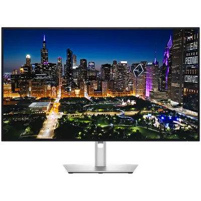 Monitor LED Dell U3225QE, 31.5", 4K UHD 3840x2160, 16:9, 120Hz, IPS, Flicker, 450 cd/m2, 3000:1, 178/178, 8ms/5ms, HDMI, DP, USB