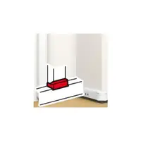 Conexiune plana - create a junction cu capac flexibil snap-on DLP trunking 50x80 mm - alb