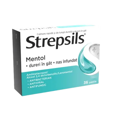 Strepsils Mentol X 36
