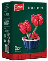 Constructor Sembo Block - Trandafiri de munte, 106 piese
