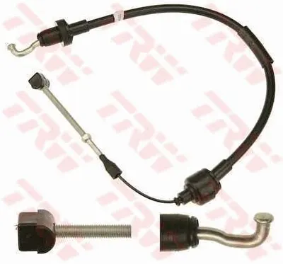 Cablu ambreiaj (727mm 417mm) OPEL COMBO, CORSA A, CORSA A TR, CORSA B, TIGRA 1.2-1.7D intre 1989-2001