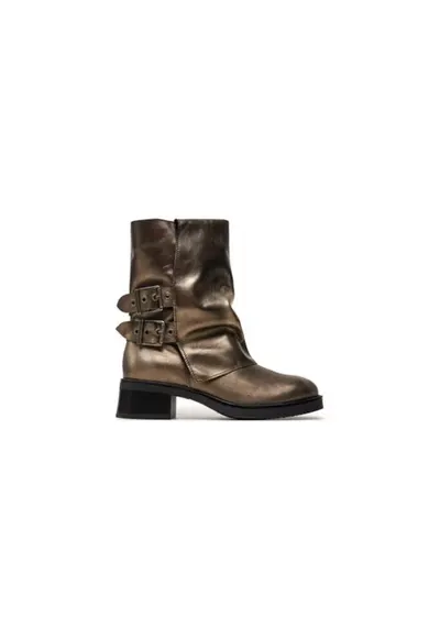Ghete dama 304364990 - Piele naturala - 36 EU - Auriu