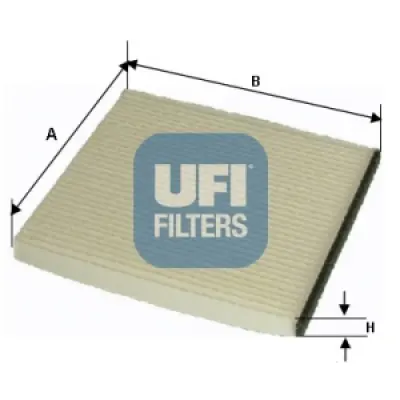 Filtru, aer habitaclu UFI 53.081.00