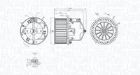 Ventilator Habitaclu Potrivit Volvo S60 Ii, S80 Ii, V60 I, V60 Ii, V70 Iii, V70 Iii Kombi, Xc60 I, Xc70 Ii; Land Rover Freelander 2, Range Rover Evoque 1.5-4.4 03.06-12.21