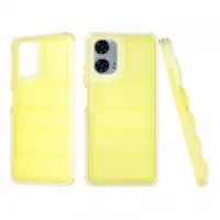 Husa pentru Motorola Moto G24 Power, Techsuit, Wave Shield, Galbena