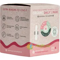 Absorbante Zilnice din Bumbac Organic Ultra-Subtiri 24buc