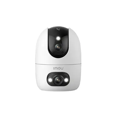 Camera supraveghere interior wireless WiFi PT cu lentila duala IMOU Ranger 2 Dual, 6 MP, 3.6 mm, dual band 2.4 GHz - 5 GHz, IR 15 m, microfon si difuzor, smart tracking, slot card