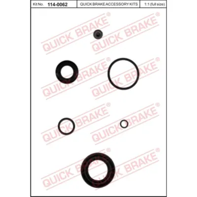 Set reparatie, etrier QUICK BRAKE 114-0062