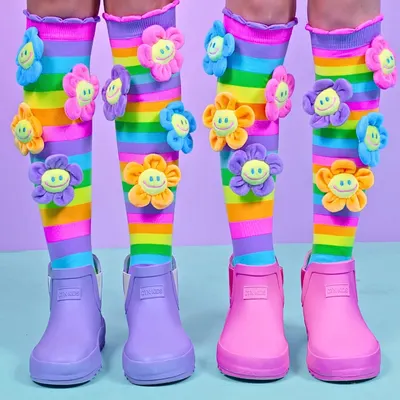 Șosete lungi colorate Madmia pentru fete Oopsie Daisy 6-99 ani