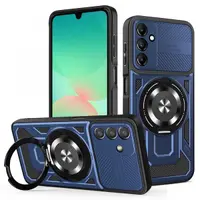 Husa pentru Samsung Galaxy A27 5G, Techsuit, RuggedCam, Albastra