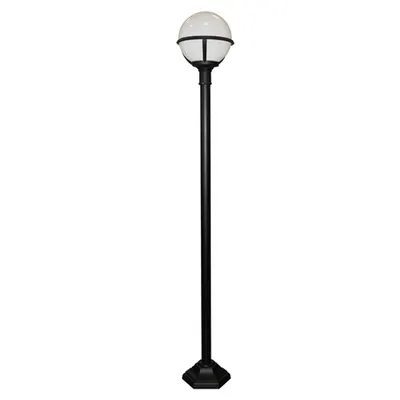 Stalp decorativ pentru exterior, iluminat gradini parcuri, Glenbeigh 1 Light Lamp Post
