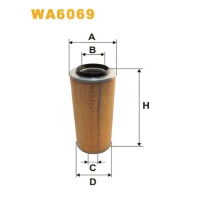 Filtru aer WIX FILTERS WA6069