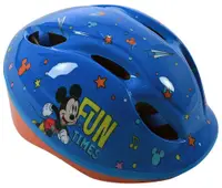 Cască pentru copii E&L cycles - Mickey Mouse, 52-56 cm, albastră