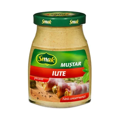 Mustar Iute, Smak, 180 g