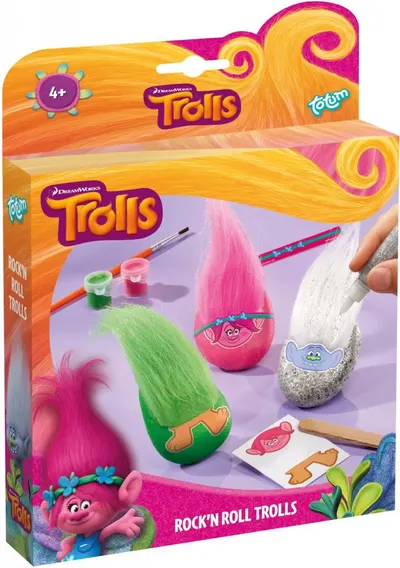 Set creatie Totum Trolls - Creaza singur, rock'n'roll