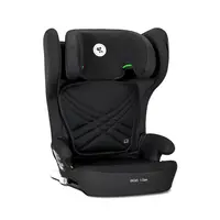 Scaun auto pentru copii Lorelli Rigel Black i-Size, isofix, pliabil pentru depozitare usoara, tetiera reglabila, 3 ani-12 ani, 100-150 cm