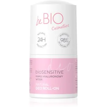 beBIO Hyaluro bioSensitive Deodorant roll-on pentru piele sensibila
