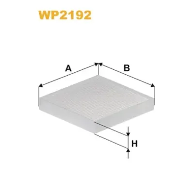 Filtru, aer habitaclu WIX FILTERS WP2192