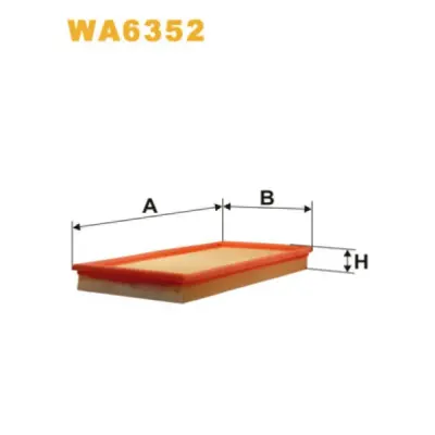 Filtru aer WIX FILTERS WA6352
